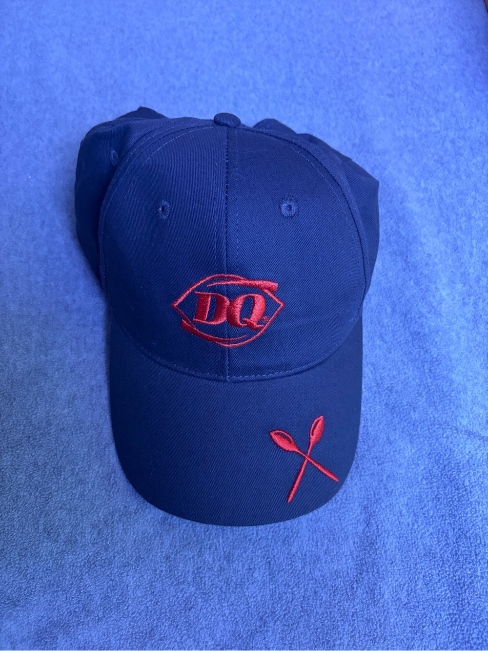 Dairy Queen Embroidered Baseball Cap - with Red Logo